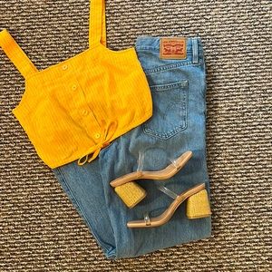 Levi’s High Waist Straight Jean